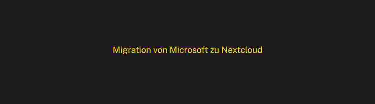 MicrosoftZuNextcloud