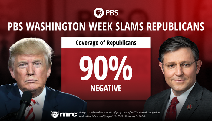 Study: PBS 'Washington Week' Tilting Dramatically to the Left with The Atlantic