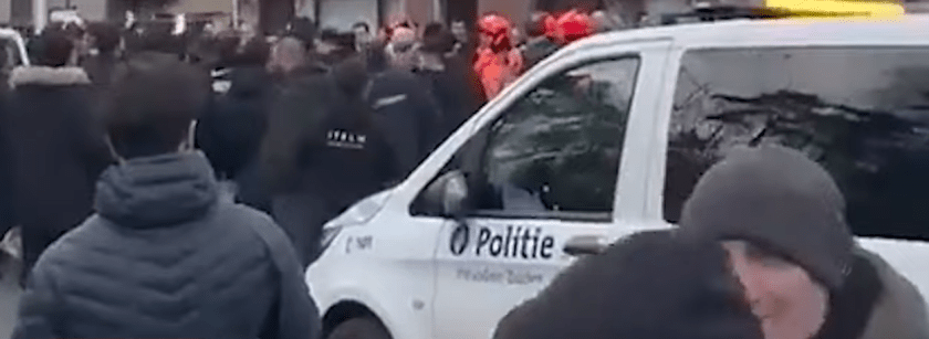 Kurds and Turks battle in the streets of Belgium as ethnic tensions flare – Allah's Willing Executioners