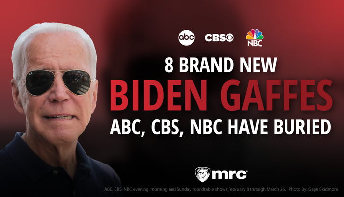 Eight Brand New Biden Gaffes ABC,CBS, NBC Have Buried