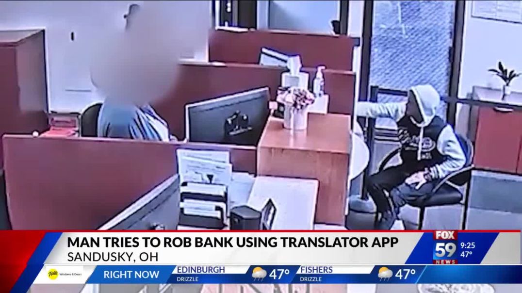 Venezuelan man attempts bank robbery in Ohio by typing demands in translator app