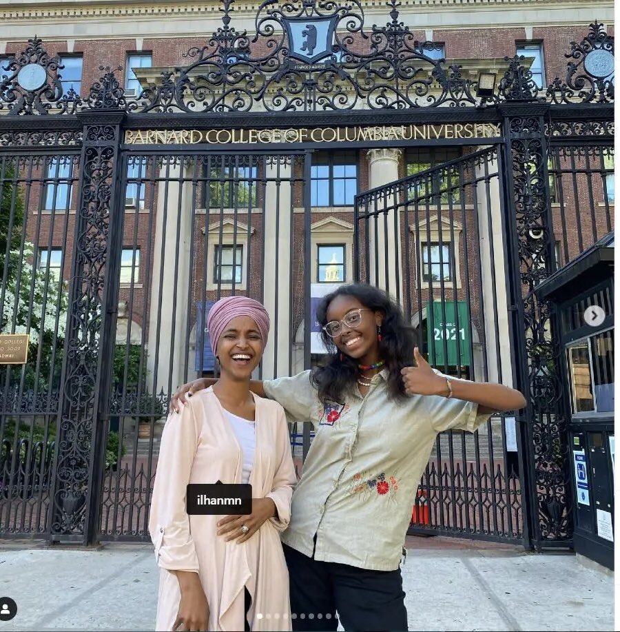 Ilhan Omar’s Daughter Suspended from College for Involvement in Anti-Israel Encampment - RPWMedia