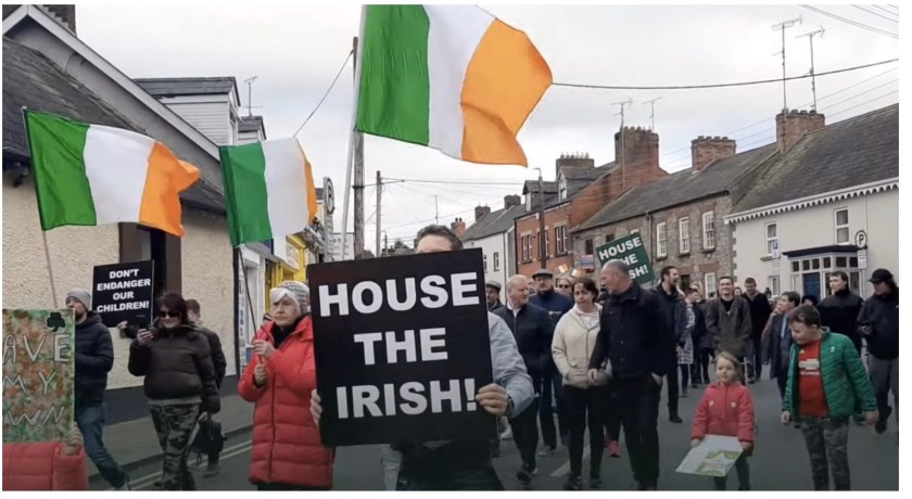 Eight in Ten Believe Immigration is Too High in Ireland, Anti-Migrant Camp Protests Boil Over With Six Arrests Overnight – Allah's Willing Executioners