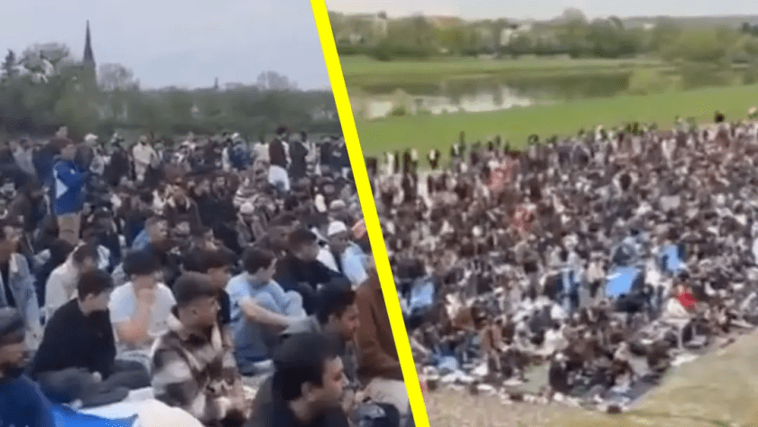 Germany: Thousands of Muslims gather on Dresden’s Elbe meadows at the end of Ramadan and demonstrate their power (Videos) – Allah's Willing Executioners