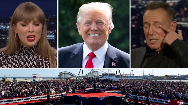 Trump Shows Up Taylor Swift, Bruce Springsteen With Record-Setting NJ 100,000 Rally Crowd | DC Enquirer