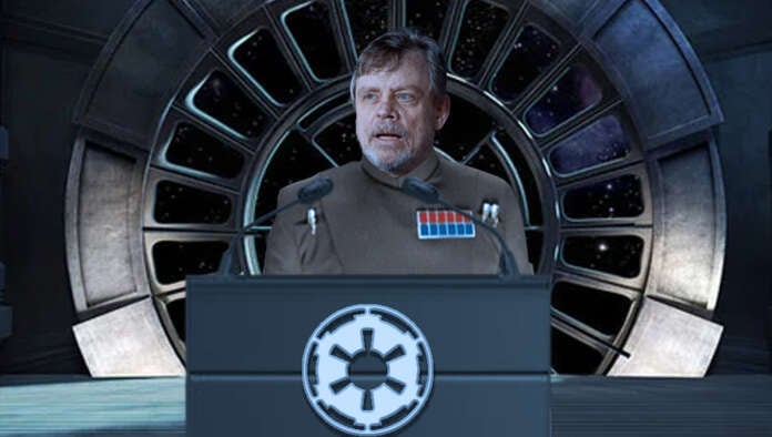 Mark Hamill Joins Death Star Press Conference To Say What A Good Job He Thinks The Emperor Is Doing | Babylon Bee
